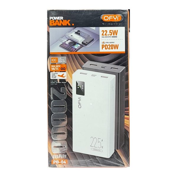 پاور بانک 20000 OFYI مدل PB-04