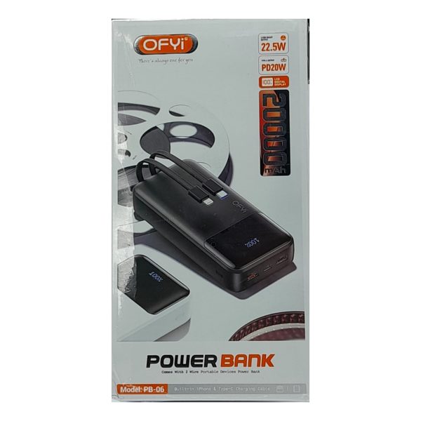پاور بانک 20000 OFYI مدل PB-06
