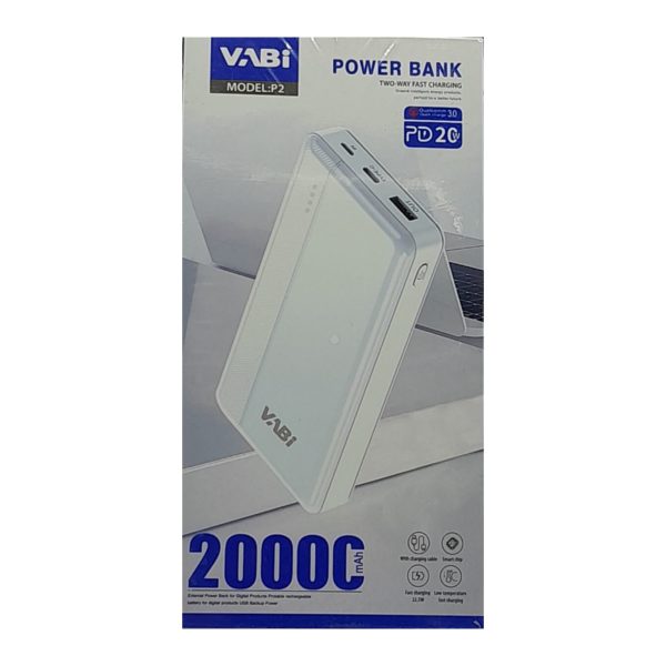 پاور بانک 20000 VABI مدل P2