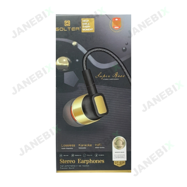 هندزفری GOLTER مدل GT-E09 BLACK