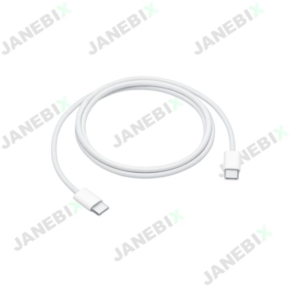 کابل شارژ دو سر تایپ سی 60 وات اصلی اپل 1 متر Apple USB-C 60W Charge Cable A2795