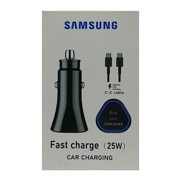 شارژر فندکی TC-TC سامسونگ مدل 25W