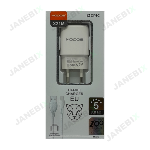 شارژر مسافرتی مودوس USB-M مدل X21M